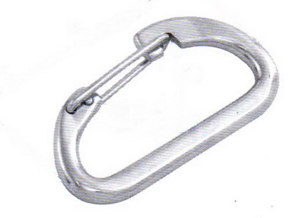 Spring snap (circular hook and open end)