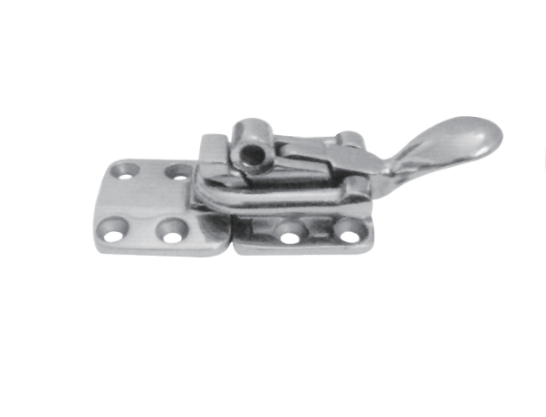 Lockable hold down clamp