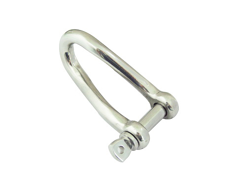 Twist shackle (collar pin)
