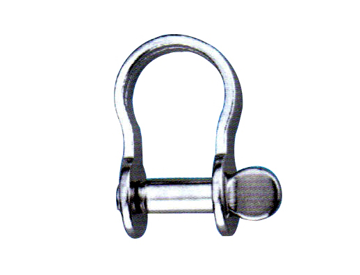 Stamped bow shackle