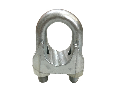 Malleable wire rope clip, DIN741