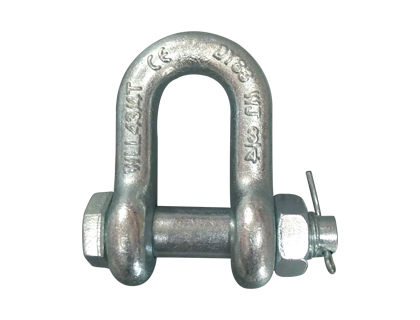 Drop forged chain shacklebolt type, G2150